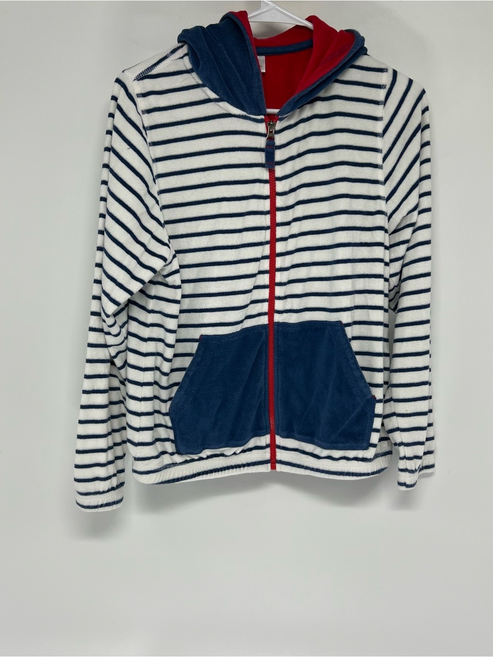 Hanna Anderson boys 12 Terry knit sweater